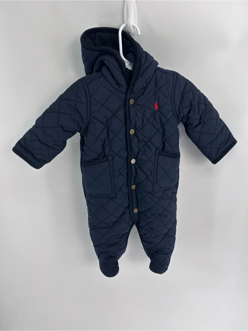 Polo Ralph Lauren Baby Bunting Snowsuit - 3 months